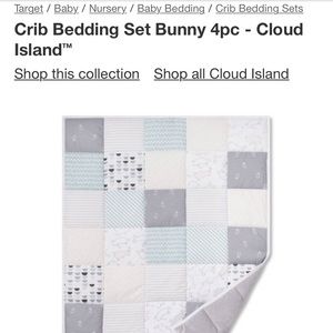 Bunny Nursery bedding set